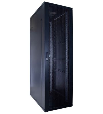 Szafa serwerowa 42U z drzwiami perforowanymi 600x1000x2000mm (szer. x gł. x wys.)