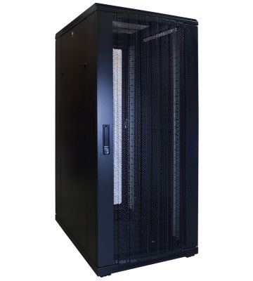 Szafa serwerowa 27U z drzwiami perforowanymi 600x800x1400mm (szer. x gł. x wys.)