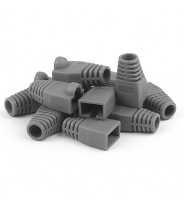 Dźwigar kablowy DANICOM RJ45 szary - 10 sztuk