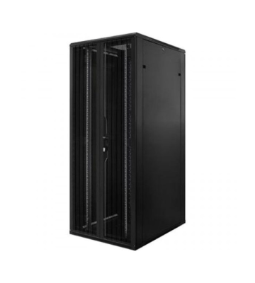 Szafa serwerowa 42U z podwójnymi perforowanymi drzwiami przednimi i tylnymi 800x1200x2000mm (szer. x gł. x wys.)