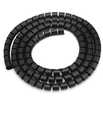 Spiralna opaska do kabli 20 m – plastikowa do zarządzania kablami