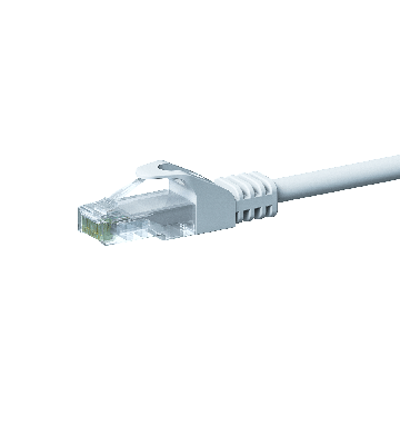 Kabel krosowy UTP CAT5e 1,50 m biały - CCA