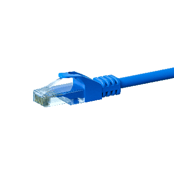 Kabel krosowy UTP CAT6 7,50 m niebieski - CCA