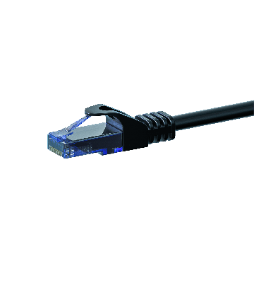 Kabel krosowy UTP CAT6a 30m czarny - 100% miedź