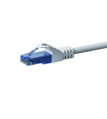 Kabel krosowy UTP CAT6a 10m biały - 100% miedź