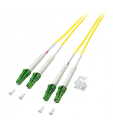 Kabel światłowodowy dupleksowy OS2 LC/APC-LC/APC 20m
