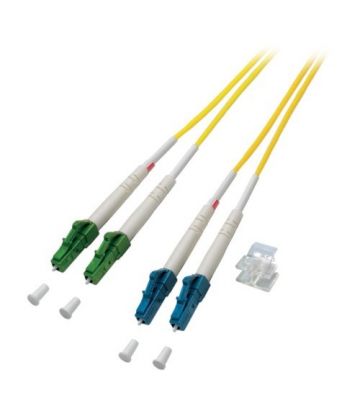 Kabel światłowodowy dupleksowy OS2 LC/APC-LC 1m