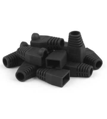 Dźwigar kablowy DANICOM RJ45 Czarny - 10 sztuk