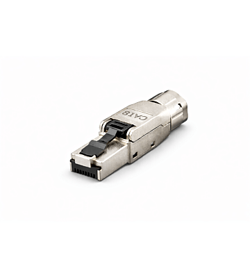 Złącze RJ45 DANICOM S/FTP CAT8 bez użycia narzędzi – do rdzenia stałego