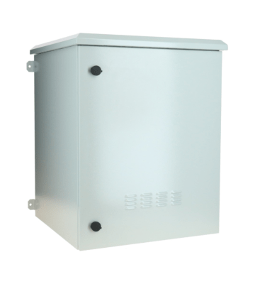 Szafka ścienna zewnętrzna 15U IP55 - 600x600x770mm (szer. x gł. x wys.)