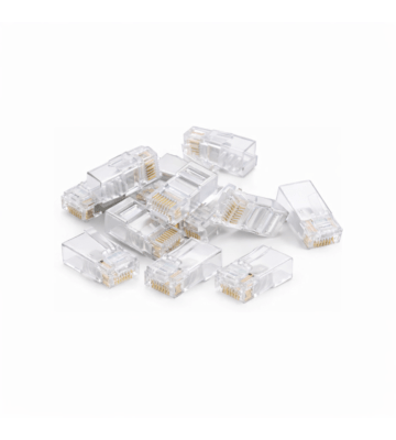 Złącze DANICOM UTP CAT6a RJ45 - do żyły giętkiej - 10 szt.