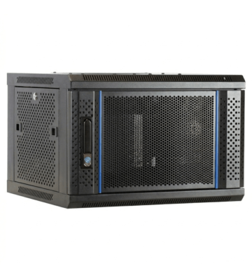 Szafka ścienna 6U z drzwiami perforowanymi 600x450x368mm