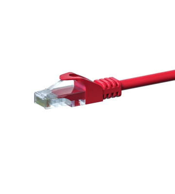 Kabel krosowy UTP CAT5e 2m czerwony - CCA