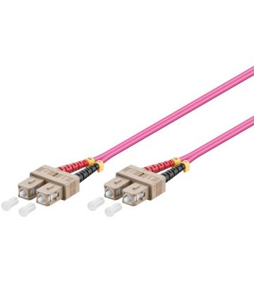 Kabel światłowodowy SC-SC OM4 7m