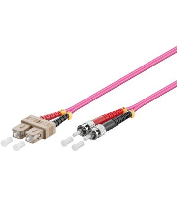 Kabel światłowodowy SC-ST OM4 3m