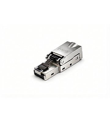 Złącze RJ45 DANICOM S/FTP CAT6A beznarzędziowe - do rdzenia stałego