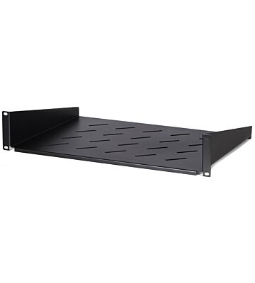 Półka 2U do szafek ściennych o głębokości 450 mm - głębokość 350 mm (maks. 15 kg)