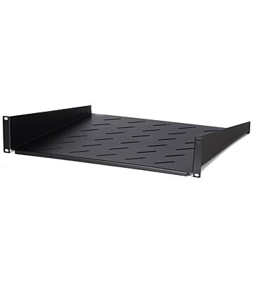 Półka 2U do szafek ściennych o głębokości 600 mm - głębokość 450 mm (maks. 12 kg)
