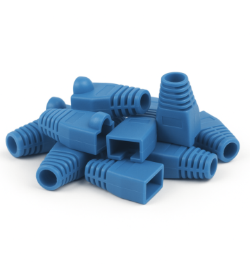 DANICOM Dźwigar kablowy RJ45 niebieski - 10 sztuk