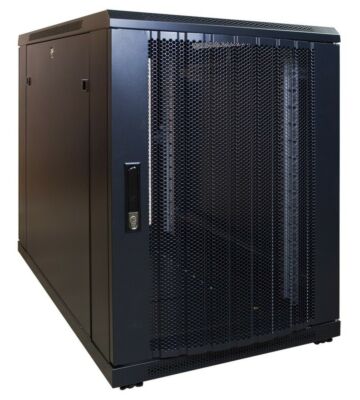 Mini szafa serwerowa 15U z drzwiami perforowanymi 600x1000x860mm (szer. x gł. x wys.)