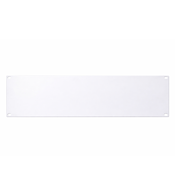 Panel osłonowy 19 cali - 3U biały