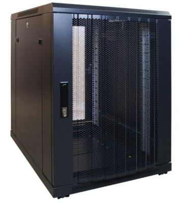 Mini szafa serwerowa 15U z drzwiami perforowanymi 600x800x860mm (szer. x gł. x wys.)