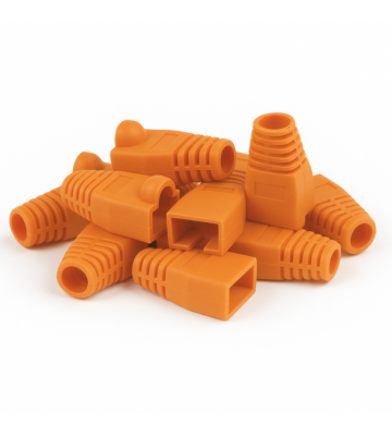 DANICOM Dźwigar kablowy RJ45 pomarańczowy - 10 sztuk