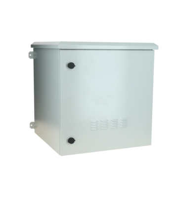 Szafka ścienna zewnętrzna 12U IP55 - 600x600x635mm (szer. x gł. x wys.)