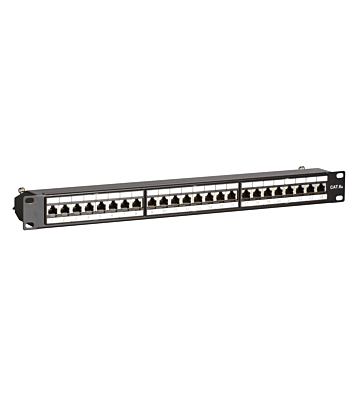 Panel krosowy CAT6a STP - 24 porty