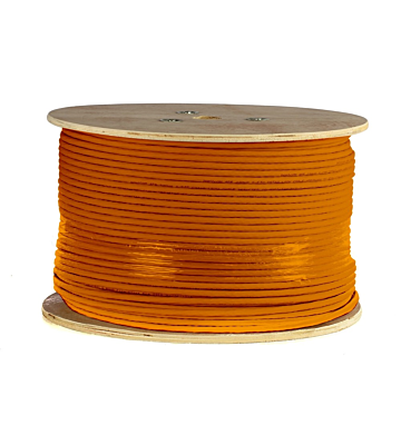 Kabel DANICOM CAT7 100% miedź S/FTP 305m na rolce sztywny - LSZH (Cca)