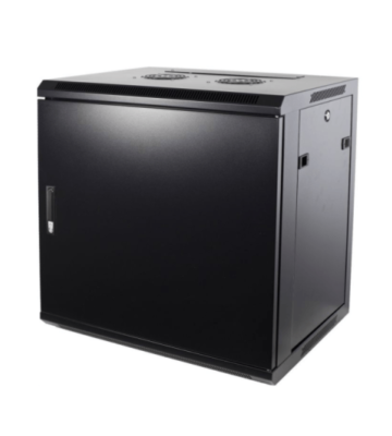 Szafka ścienna 9U z drzwiami metalowymi 600x600x500mm (szer. x gł. x wys.)