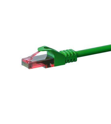 Kabel krosowy UTP CAT6 20m zielony - 100% miedź
