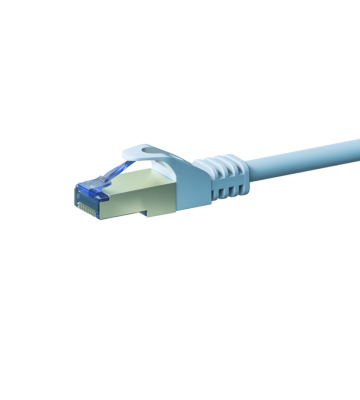 Kabel krosowy CAT6a S/FTP (PIMF) 3m biały