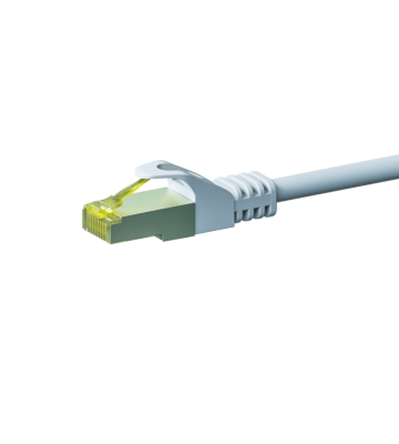 Kabel krosowy Cat7 S/FTP (PIMF) 20m biały
