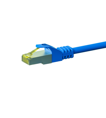 Kabel krosowy Cat7 S/FTP (PIMF) 20m niebieski