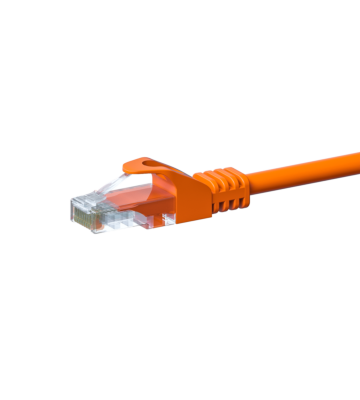 Kabel krosowy UTP CAT5e 10m pomarańczowy - CCA