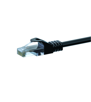 Kabel krosowy UTP CAT6 15m czarny - CCA