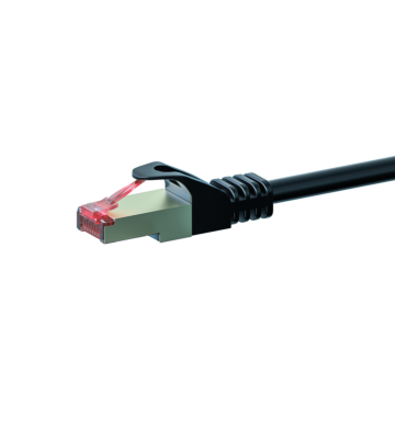 Kabel krosowy CAT6 S/FTP (PIMF) 20m czarny 