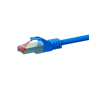 Kabel krosowy CAT6 S/FTP (PIMF) 20m niebieski 