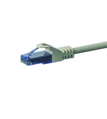 Kabel krosowy UTP CAT6a 10m szary - 100% miedź