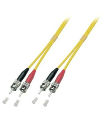 Kabel światłowodowy dupleksowy OS2 ST-ST 15m