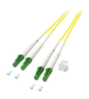 Kabel światłowodowy dupleksowy OS2 LC/APC-LC/APC 2m