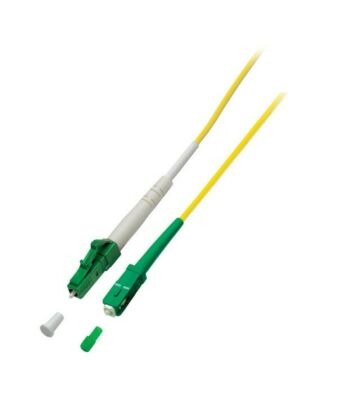 Kabel światłowodowy OS2 simplex LC/APC-SC/APC 1m