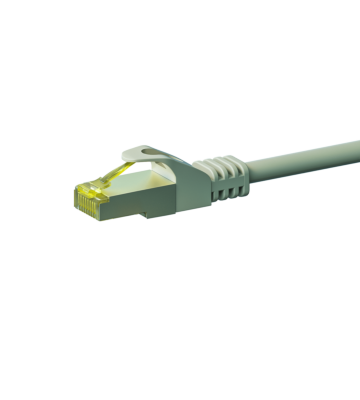 Kabel krosowy Cat7 S/FTP (PIMF) 5m szary
