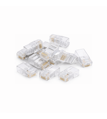 Złącze DANICOM UTP CAT6 RJ45 - do żyły stałej - 10 szt.
