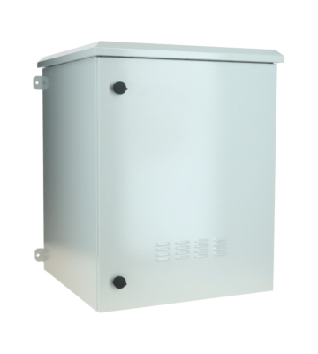 Szafka ścienna zewnętrzna 15U IP55 - 600x600x770mm (szer. x gł. x wys.)