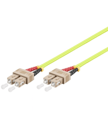 Kabel światłowodowy SC-SC OM5 (zoptymalizowany laserowo) 15m