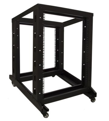 Stojak na przekaźniki 18U na kółkach 600x800x1000mm (szer. x gł. x wys.)