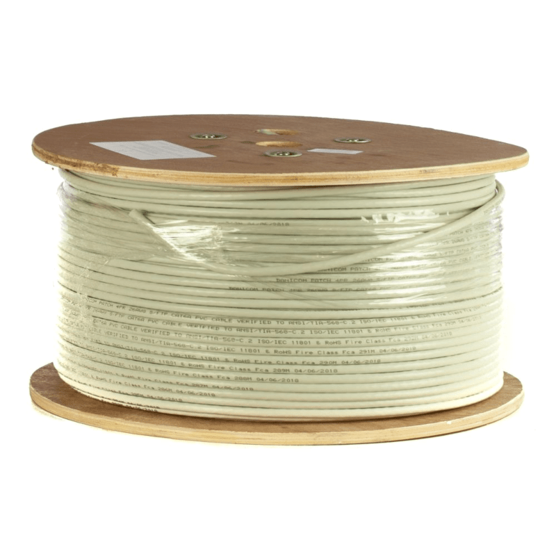 DANICOM CAT6A U/UTP 500m kabel na rolce elastyczny - PVC (Fca)