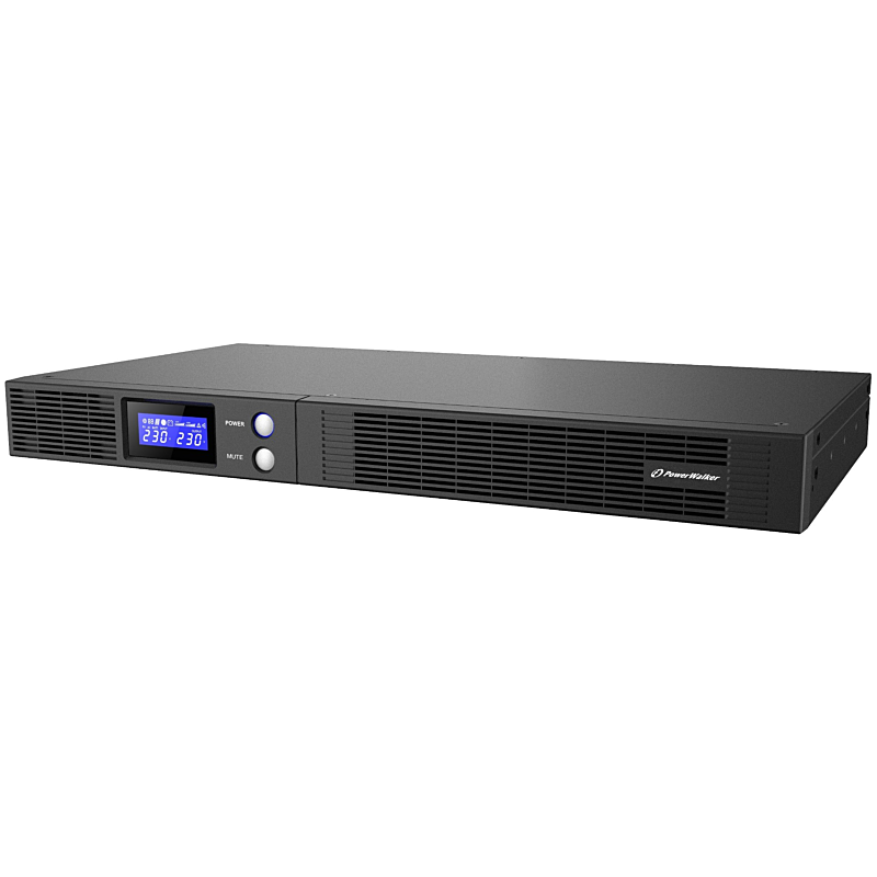 PowerWalker Line-Interactive UPS o czystej fali sinusoidalnej 500VA R1U
